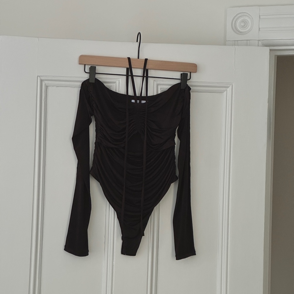 Lovers & Friends Gwyn Bodysuit in Black